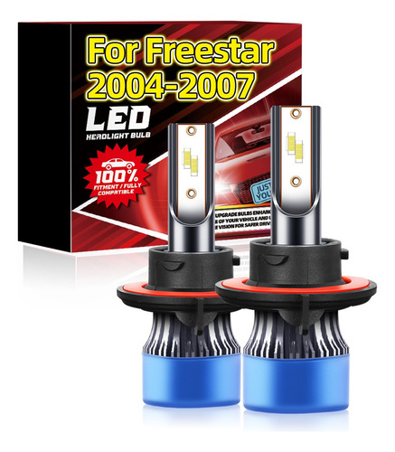 Faros Led De Color Blanco Brillante Para Ford Freestar 2004