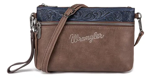 Wrangler Clutch Muñequera Monedero Western Crossbody Bolsas 