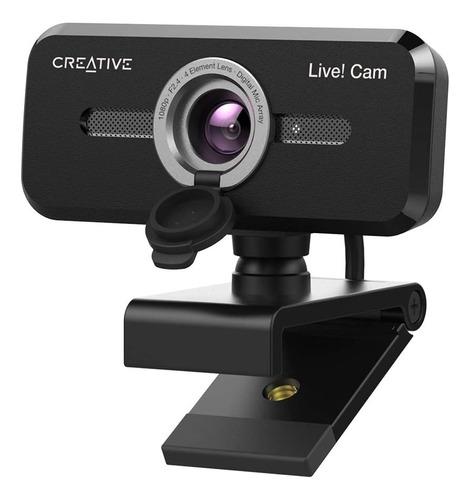 Webcam Camara Web Con Microfono 1080p 30fps Reales Usb 