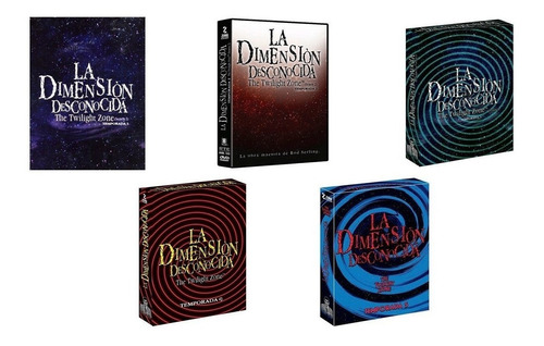 La Dimensión Desconocida Temporadas 1 - 5 Series Dvd
