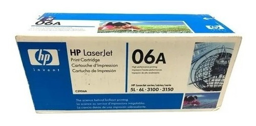 Toner Original Hp 06a Black C3906a Nuevo