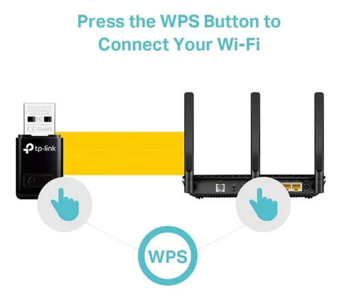 Adaptador De Red Wifi Inalámbrico Tp-link Tl-wn823n N300 Usb