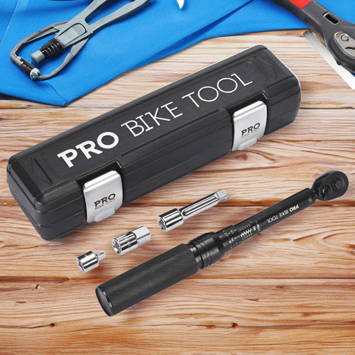 Llave Dinamométrica Pro Bike Tool 3/8 Negra Mate 10 A 60 Nm