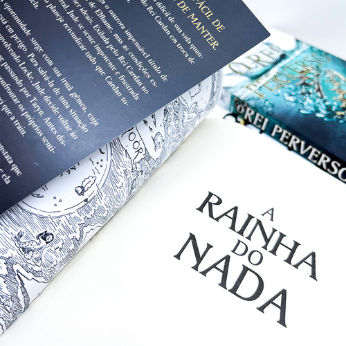 O Príncipe Cruel + O Rei Perverso + A Rainha Do Nada - Vol. 1, 2 E 3 - O Povo Do Ar - Holly Black - 3 Livros Físicos