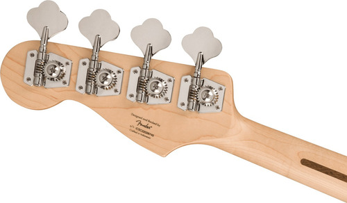 Baixo elétrico Fender Squier Sonic Mn Wpg Cab Slim Body Número de cordas 4 cores: azul, orientação à mão direita