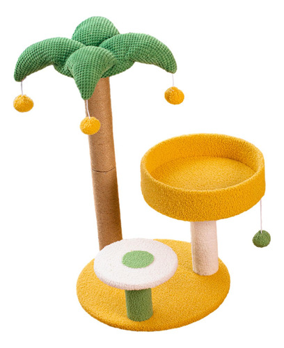 Kitten Sisal Scratcher Tree Cat Scratch Post, De