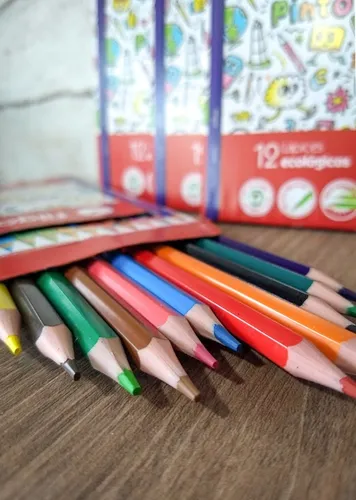 Lapices Filgo Mini Cortos X 12 Colores