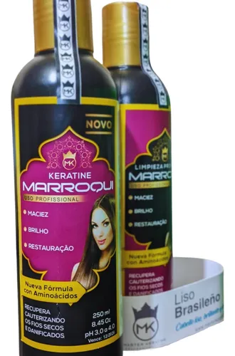Keratina Marroqui Para Cabellos Rebelde 250ml