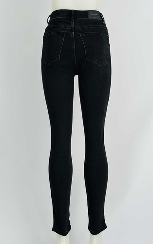 Pantalón Jean Mujer Zara Negro