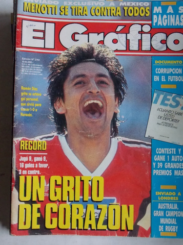 El Gráfico, N° 3761  Revista Fútbol Argentino, Cb