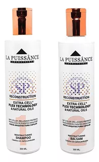 La Puissance Extra Cell Plex Kit Paso 1 + 2 Cabello Dañado