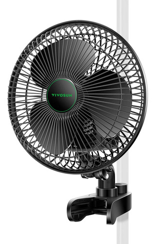 Vivosun Aerowave A6 Ventilador De Clip De 6 Pulgadas, Venti.