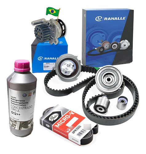 Kit Distribucion Amarok 2.0 2010 2011 2012 +bomba+correa