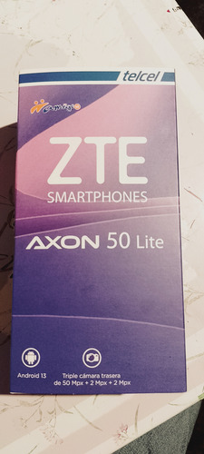 Zte Axon 50 Lite 256gb Nacional Color Negro (Usado)