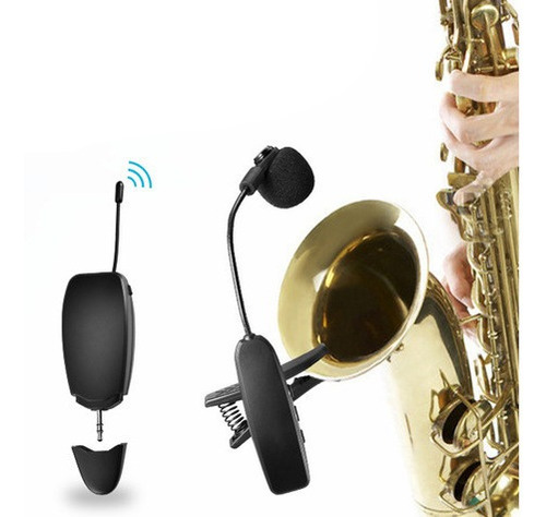 Micrófono Inalámbrico, Trompetas, Saxofón Cardioide, Uhf, Co