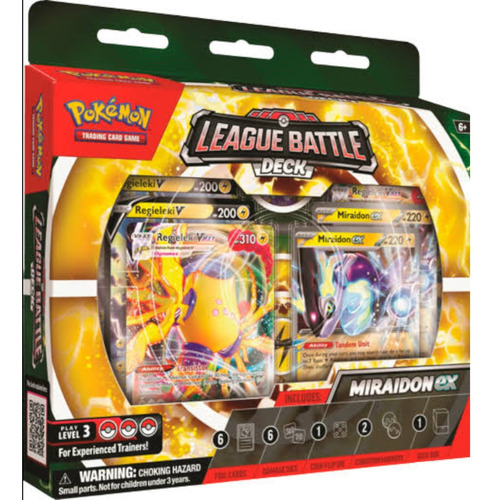 Pokémon Tcg: League Battle Deck Miraidon Ex 