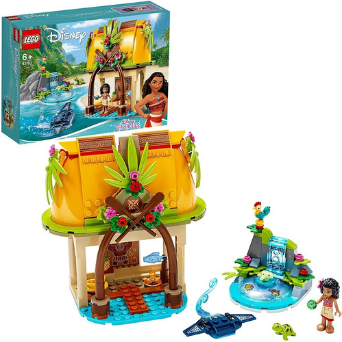 Lego Disney Princess 43183 Moana Casa Isla 202 Pzs Original