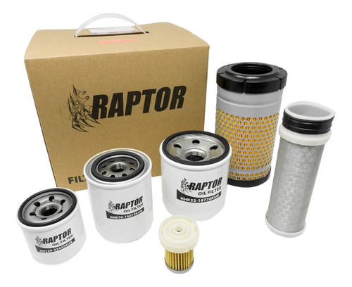 Raptor Kit Filtro Mantenimiento Para Kubota Rtv-x900