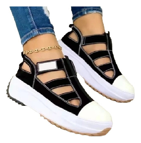 Zapatos De Mujer Confort Plataforma Casuales Transpirables A