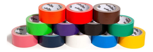Craftzilla Color De La Cinta Aislante - 12 Color Multi Pack