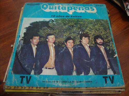 Vinilo Quitapenas 10 Años De Exitos S C3