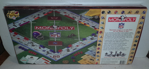 Monopoly Nfl Edicion Limitada De Coleccion 1998 (Usado)