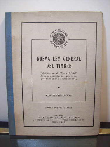 Adp Nueva Ley General Del Timbre Con Sus Reformas / Mexico