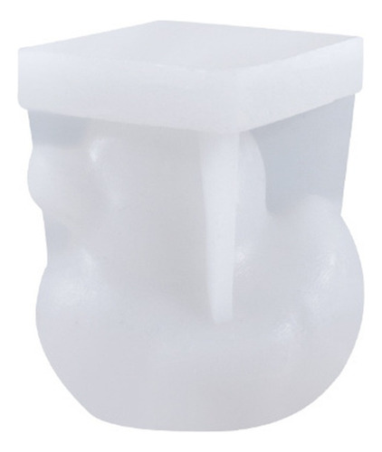 De Molde De Silicona Tridimensional Pequeño Pato Amarillo 3d