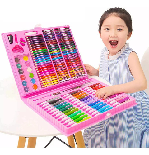 Juego De Lápices De Colores Para Niños, 150 Piezas