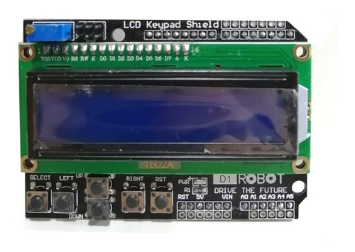 Módulo Lcd 16x02  Con Teclado/ Arduino