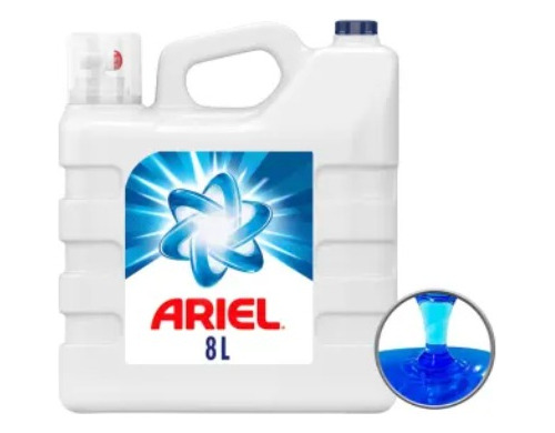 Detergente Líquido Concentrad Ariel Dobl Poder 8 Lt Biodegra