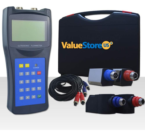 Valuestore.us Medidor De Flujo Ultrasónico Digital Portátil