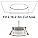 Luz Empotrable Led Regulable 3w Blanco Cálido 3000k Paquete