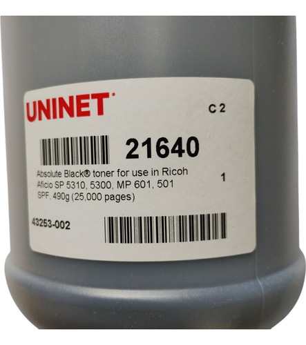 Toner Recarga Ricoh Mp501 Mp601 Im550 Im600 Sp5300 Sp5310