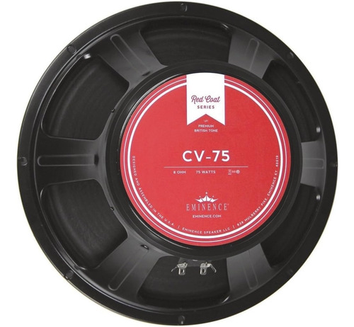 Red Coat Series Cv-75 - Altavoz De Guitarra De 12 Pulgadas, 