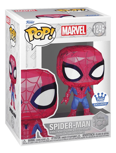 Funko Pop Spider-man #1246 Funkoshop Facet Exclusivo