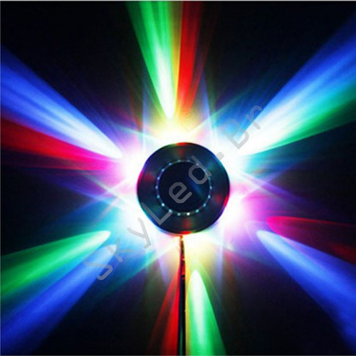 Sunflower Led Light Rgb 8w, Bi-volt, Dj Festas Bar Decoração