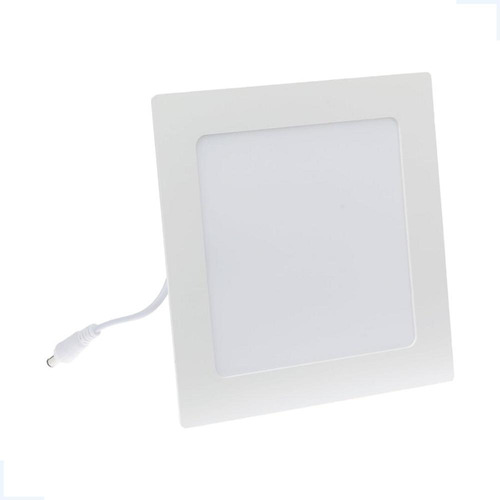 Plafon Led Quadrado 12w Branco Neutro 4000k Embutir Elgin