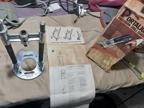 Soporte Guía Para Taladro.portalign Americano.impecable (Usado)