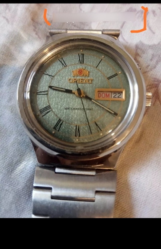 Reloj Orient Viejo De Los Años 80 A Cuerda Funcionado (Usado)