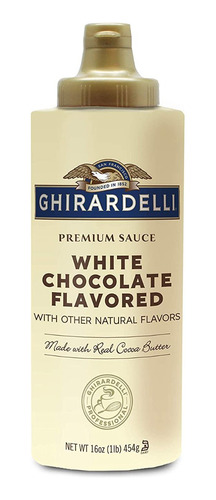 Ghirardelli White Chocolate Sauce 454gr Americano