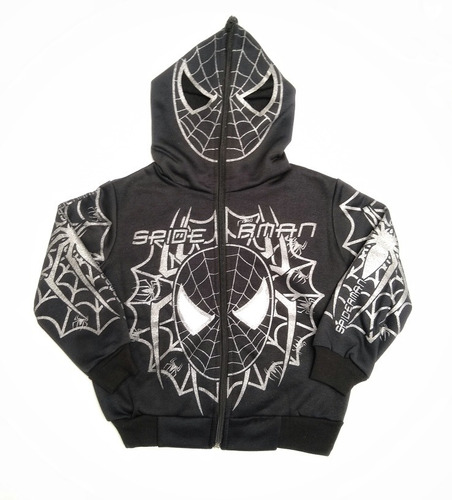 Buzo,chaqueta,hoodie Superheroes Spiderman Niño Marvel Comic