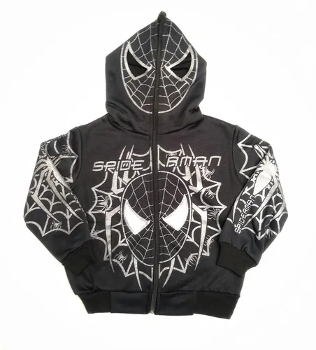 Marvel Spider-Man Tie Dye - Sudadera con capucha y cremallera para niños  grandes