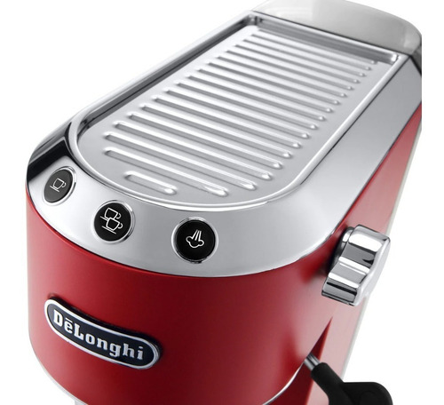 Cafetera Espress Delonghi Dedica Ec685 Roja
