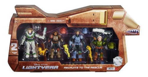 Disney Pixar Lightyear Muñecos Recruits To The Rescue Pack