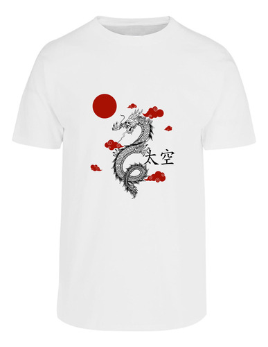 Playera Camisa Kanji Japon Aesthetic - Oriental Dragon