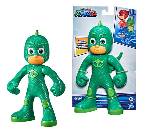 Muñeco Articulado Pj Masks 25cm Hasbro, Gecko Catboy Ululett