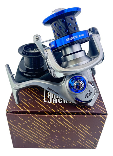 Reel Amberjack Nexus 8000 Frontal Lance Costa Variada Carretel Extra