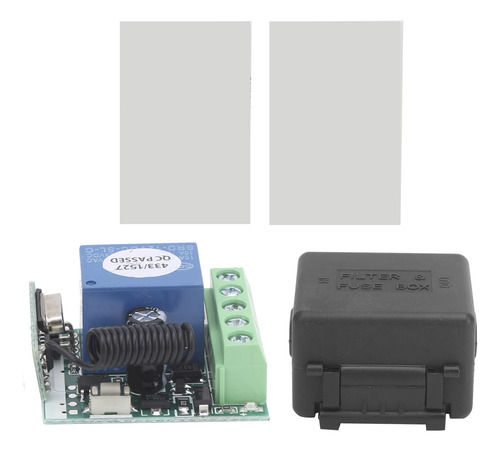 Control Remoto Inalámbrico Door Release Dc12v Exit 433mhz