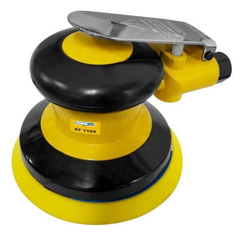 Lixadeira Orbital Pneumática 5 11.000rpm At-7105 Puma Cor Amarelo